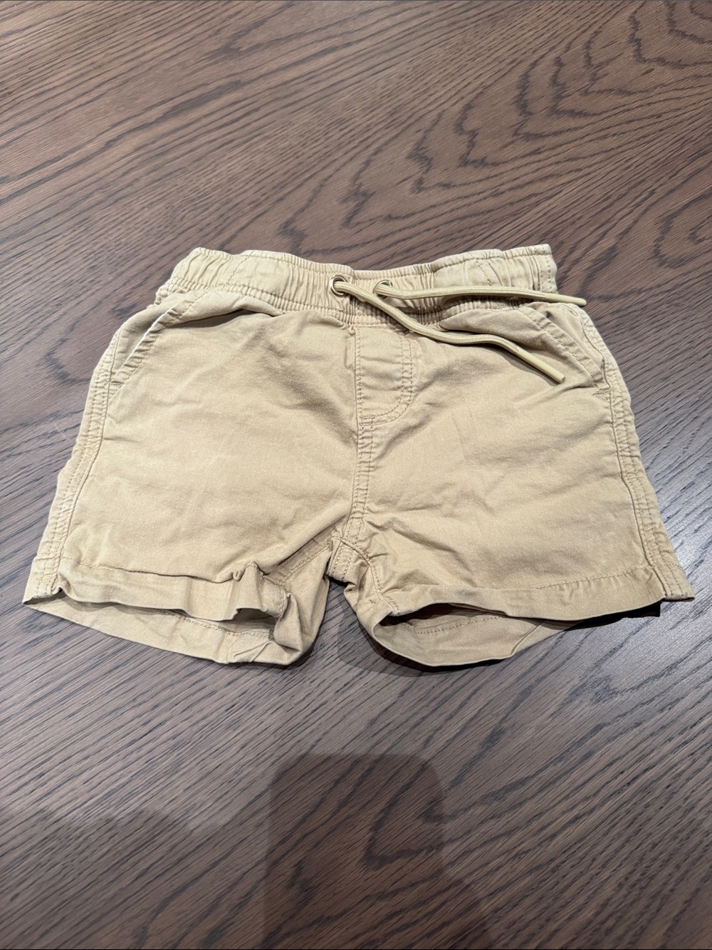 Little Bipsy Tan Drawstring Kids Shorts
